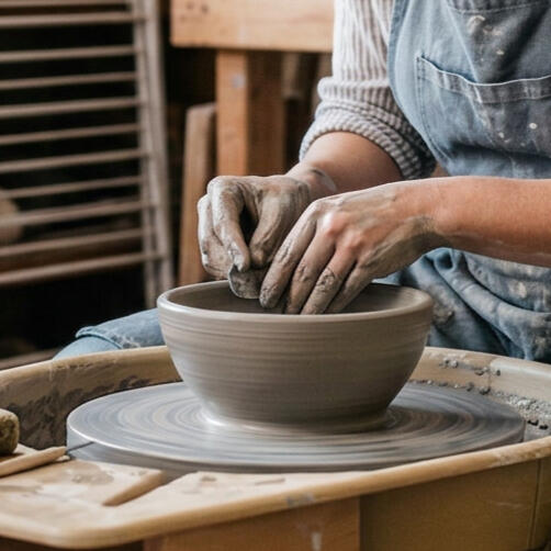 Peekaboo Pottery Studio Pottery classes in Maine